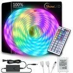 Shine Strip Light 32.8FT 5050 Rgb Color Changing 44 Key Controller 300. Fixed Price $34.99.