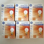 12 Bulbs 6 Pack Light Ge Clear Glass 29WATT Equivalent To 40W Dimmable A19. Fixed Price $59.99.