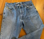 Harley-davidson Genuine Motor Clothes Jeans Mens 35 X 32 Light Blue 06229. Fixed Price $16.36.
