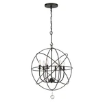 Crystorama 9226-EB Solaris Chandelier English Bronze. Fixed Price $259.00.