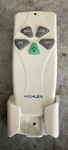 Kichler 337001WH Fan Ceiling Universal Remote Control Wi/ Cradle & Battery New. Fixed Price $20.00.