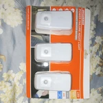 Sylvania Led Night Light Emergency Backup Battery Bright White 3-PACK. Fixed Price $13.50.