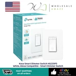 Kasa Smart Dimmer Switch HS220P3 White, Alexa Compatible -. Fixed Price $17.99.
