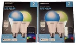 Merkury Innovations 75W Led Dimmable Smart Wifi Light Bulbs Color White - 4 Pk. Fixed Price $29.99.