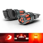 2 X 3157 3156 Red Led Brake Stop Signal Tail Light Bulbs For Jeep Grand Cherokee. Fixed Price $13.99.