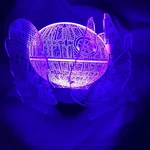 New Hiya 3D Illusion Star Wars Led Night Light 7 Color 16 Changes Remote Lamp. Fixed Price $25.28.