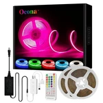 Ocona Rgb Cob Strip Kit, 32.8FT Ultra Bright (840LEDS/M) Bluetooth Light. Fixed Price $109.36.
