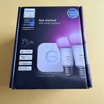 Philips Hue White And Color Ambiance 1100 Lumens Starter Kit Value Pack. Fixed Price $63.00.