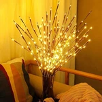2 Pack Led Branch Battery Operated Lighted Vase Filler Willow Tree. Fixed Price $13.12.