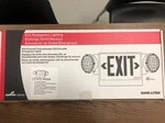Cooper Lighting Sure-lites Exit Sign With Self Powered Led Lights LPX7DH. Fixed Price $95.00.
