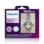 Philips Nightguide Platinum H4 Halogen Headlight Bulbs 9003NGPS2 Pack Of. Fixed Price $43.55.