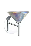 Besa Lighting 1SW-550493-LED-CR Kona 6 Inch Chrome Mini Sconce Wall. Fixed Price $436.50.