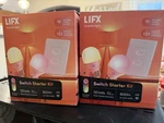 Lifx Smart Light Switch & Bulbs Starter Kit, 120V 800LM LFX/STARTKIT2. Sealed. Fixed Price $200.00.