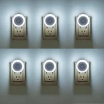 6 Pack Night Light, Led Lights Plug Into Wall With Dusk Dawn Sensors.... Fixed Price $13.09.