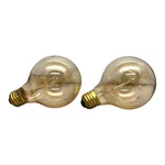 30675- Kingso 40W Vintage Edison Light Bulbs E27 Base, Warm Amber Glow, Set Of. Fixed Price $29.99.