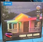 Govee Outdoor Strip Light Evo 49.2FT Rgbic Smart Led Wifi App Waterproof. Fixed Price $42.99.