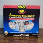 Heath Zenith Motion Sensor Security Light SL-5411-A 150 Degree Detection Zone. Fixed Price $34.99.