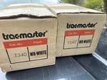 Juno T340 Trac-master Track Lighting Head, White Lot Of 2 New. Fixed Price $24.99.