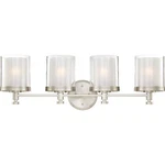Nuvo Lighting 60/4644 Decker 29-3/4"W Bathroom Vanity Nickel. Fixed Price $267.99.