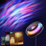 Govee Uplighter Floor Lamp For Living Room, Rgbic Ripple Projector, Lam.... Fixed Price $215.26.