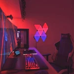 Nanoleaf Shapes Ultra Black Triangles Limited Edition Starter Kit (9 Panels). Fixed Price $180.00.