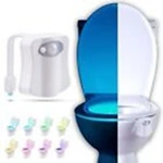 Rainbowl Toilet Night Light With Motion Sensor Funny Mens Stocking Stuffers. Fixed Price $19.99.
