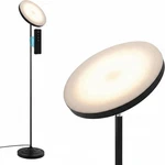 2600LM Bright Floor Lp With Remote Control, Rgb Color Changing Torchiere. Fixed Price $45.99.