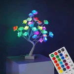 2026 Led Rose Tree Lamp With 24 Color Modes & Remote Control. Fixed Price $39.45.