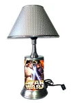 Star Wars Table Lamp With Shade, Episode Iii, Darth Vader Vs. Obi-wan Kenobi. Fixed Price $43.99.