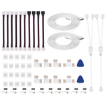 Icreating 4 Pin Rgb Led Strip Connectors Kit 5050 10MM Shape Set. Fixed Price $18.85.