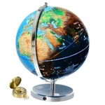 World Globe With Illuminated Constellations 13 Light Up For Kids &. Fixed Price $176.19.
