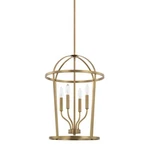 Homeplace By Capital Lighting Greyson Foyer, Aged Brass - 528541AD. Fixed Price $338.00.