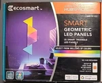 Ecosmart Color Changing Dimmable 5 Geometric Triangle Led Light Panels New. Fixed Price $44.99.