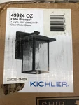 Kichler Capanna 10.25 Inch 1-LIGHT Olde Bronze Outdoor Wall Lantern Sconce. Fixed Price $49.99.