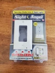 Genuine Night Angel Lighted Wall Outlet Decora Cover Plate Built Leds New. Fixed Price $7.99.