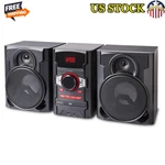 Cd Stereo System Bluetooth Usb 100W Wireless Speakers Led Lights 20 Fm Presets. Fixed Price $134.87.