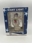 Christmas Snowman Snowflake Night Light Plug In W/ Spare 7W Bulb Boxed!!!. Fixed Price $14.99.