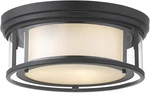 Sleek 3-LIGHT Black Flush Mount Ceiling Fixture For Modern Spaces. Fixed Price $236.99.