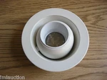 Elco EL1448W White Inch Low Voltage Trim Adjustable Regressed Eyeball. Fixed Price $19.95.