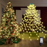 Vil Christmas Tree Lights With Ring, 8.2FT 16 Line 448 Led Fairy String Light.... Fixed Price $48.69.
