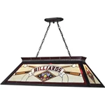 Z-lite KD27RED Tiffany Billiard Light Matte Black. Fixed Price $1092.00.