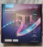 Govee Rgbic Pro Led Strip Lights 49.2FT Wi-fi Smart App Sync Alexa Google Home. Fixed Price $48.00.