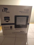 Lite Even Led Flood Lights Remote Control 16 Colors 4 Modes Nib. Fixed Price $52.55.