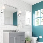 Design House Oslo 5-LIGHT Stainless Steel Vanity Satin Nickel. Fixed Price $226.14.