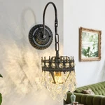 Vintage Wall Lights Black Lamp Home Glass Sconce Premium Lighting. Fixed Price $19.90.