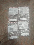Lot Of 4 Halo Led Undercabinet HU107P 1-1/2" Male-to-male Connector, White. New. Fixed Price $14.90.