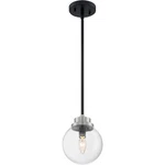 Nuvo Lighting 60/7131 Axis Pendant Matte Black And Brushed Nickel Accents. Fixed Price $146.99.
