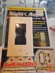 As Seen On Tv Lot Night Angel Lighted Wall Outlet Coverplates Built In Leds. Fixed Price $14.99.