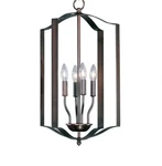 Maxim Lighting Provident 4 15" Wide Taper Candle Pendant, 10036OI - Bronze. Fixed Price $49.49.