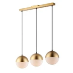 ET2 Lighting Half Moon Led 3-LIGHT Large Pendant, Metallic Gold E20363-92MG. Fixed Price $358.00.